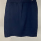 ST JOHN COLLECTION NAVY BLUE SKIRT SUIT SZ 10