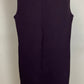 ST JOHN ESSENTIALS PLUM DRESS SZ 6