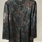 ST JOHN COUTURE IRIDESCEN  BLAZER SZ 14