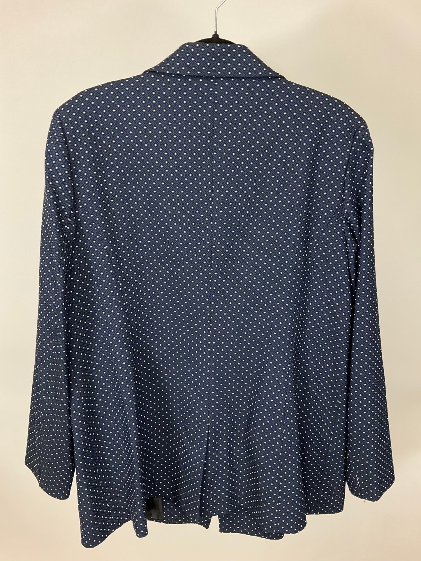 KASPER BLUE & WHITE BLAZER SZ 16