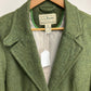 LL BEAN GREEN WOOL BLAZER SZ 16