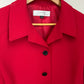 TAHARI RED BLAZER SZ 16