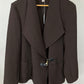 CHICO’S BROWN BLAZER SZ 16