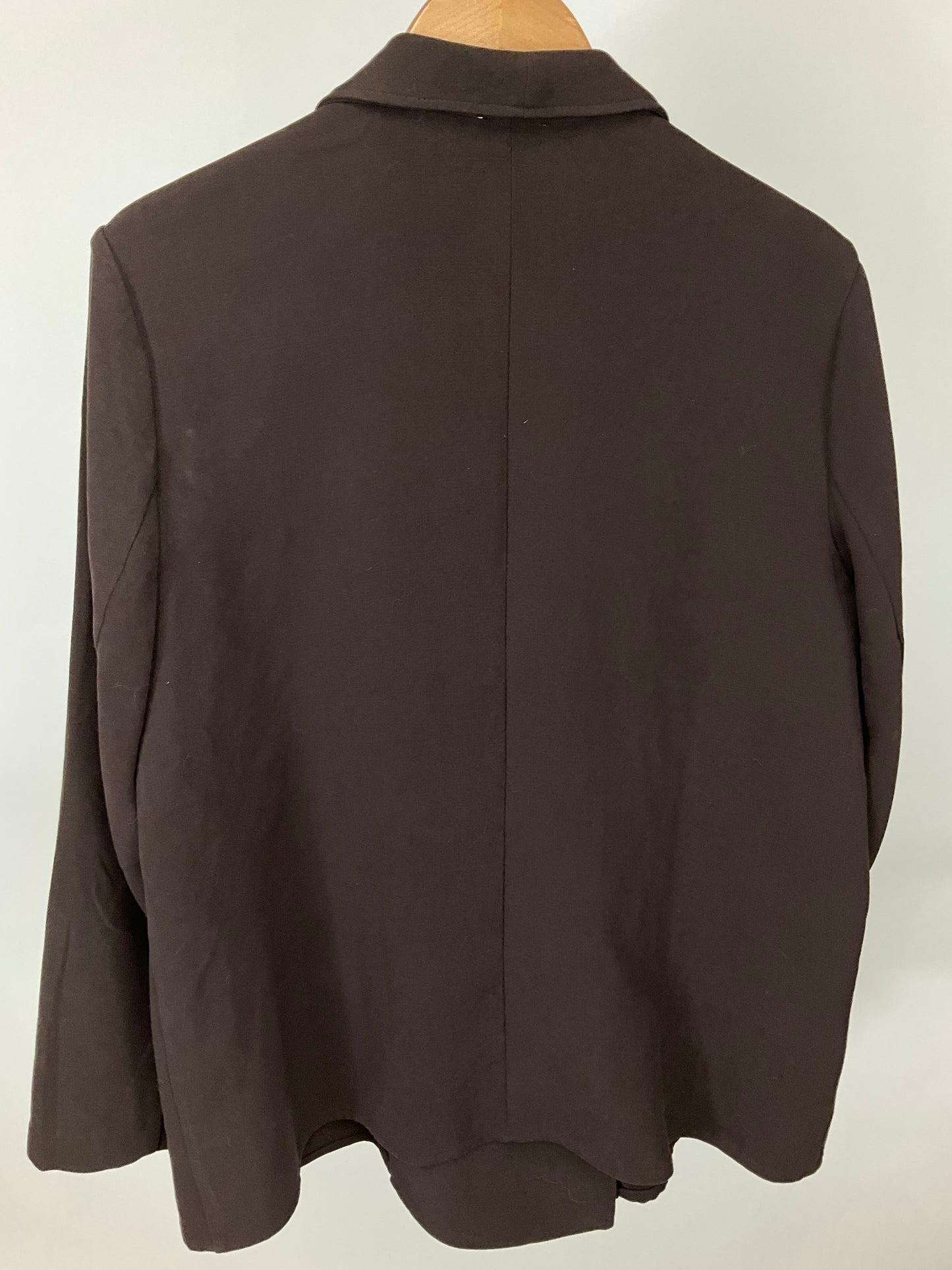 CHICO’S BROWN BLAZER SZ 16