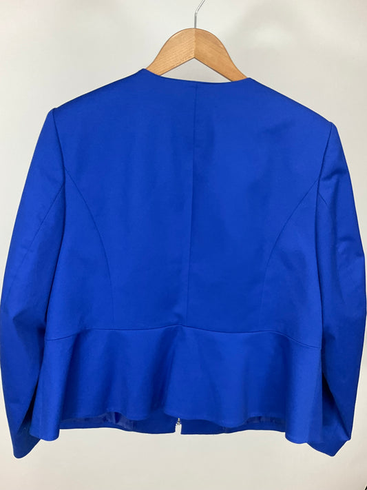 CALVIN KLEIN BLUE BLAZER SZ 16W