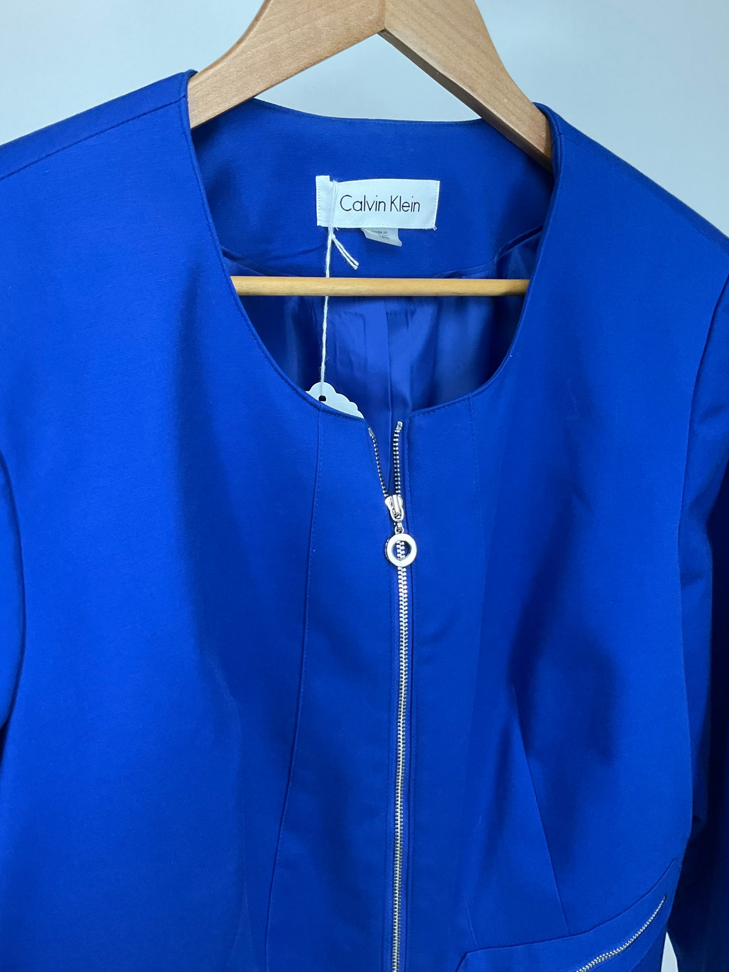 CALVIN KLEIN BLUE BLAZER SZ 16W