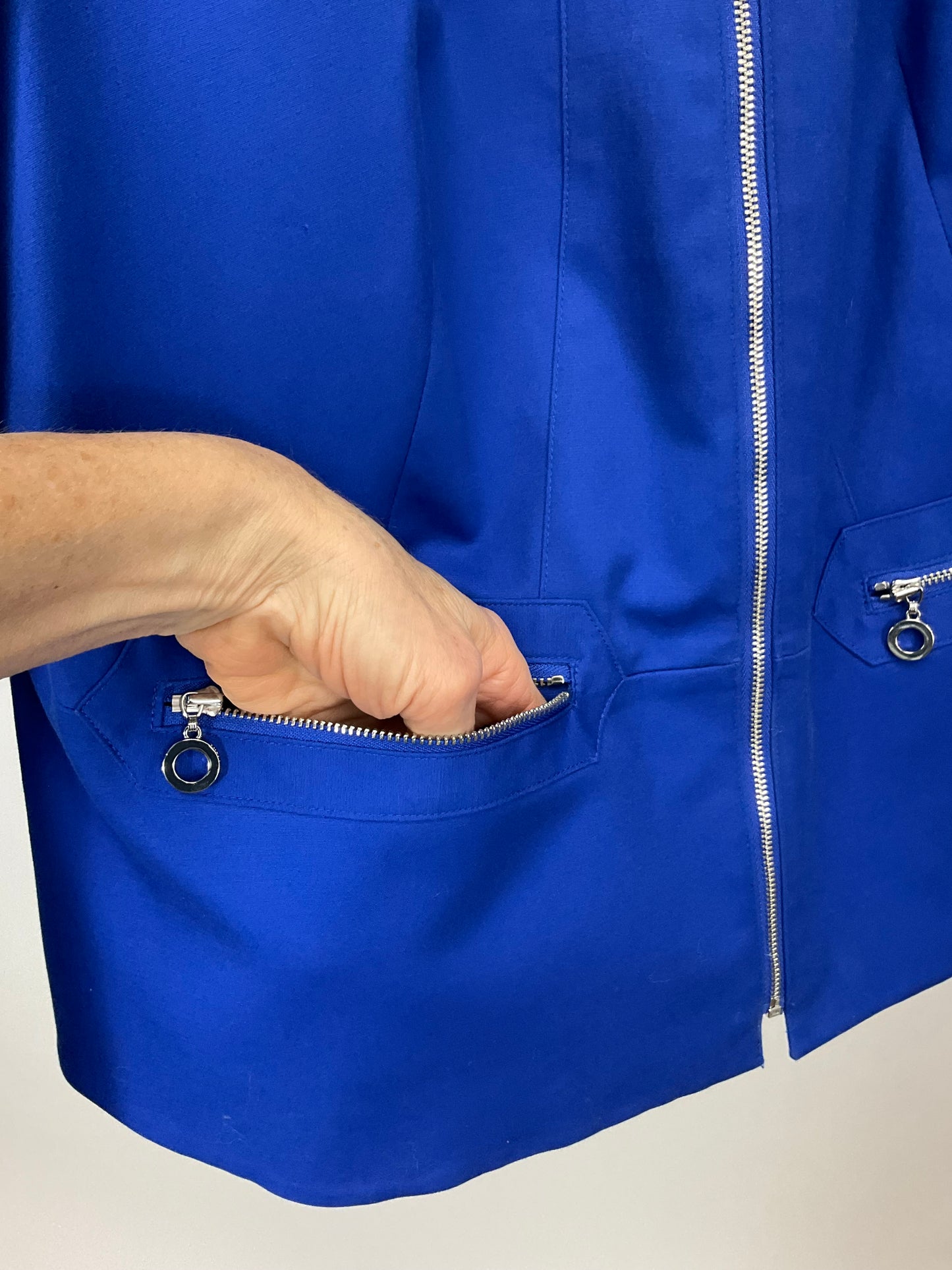 CALVIN KLEIN BLUE BLAZER SZ 16W