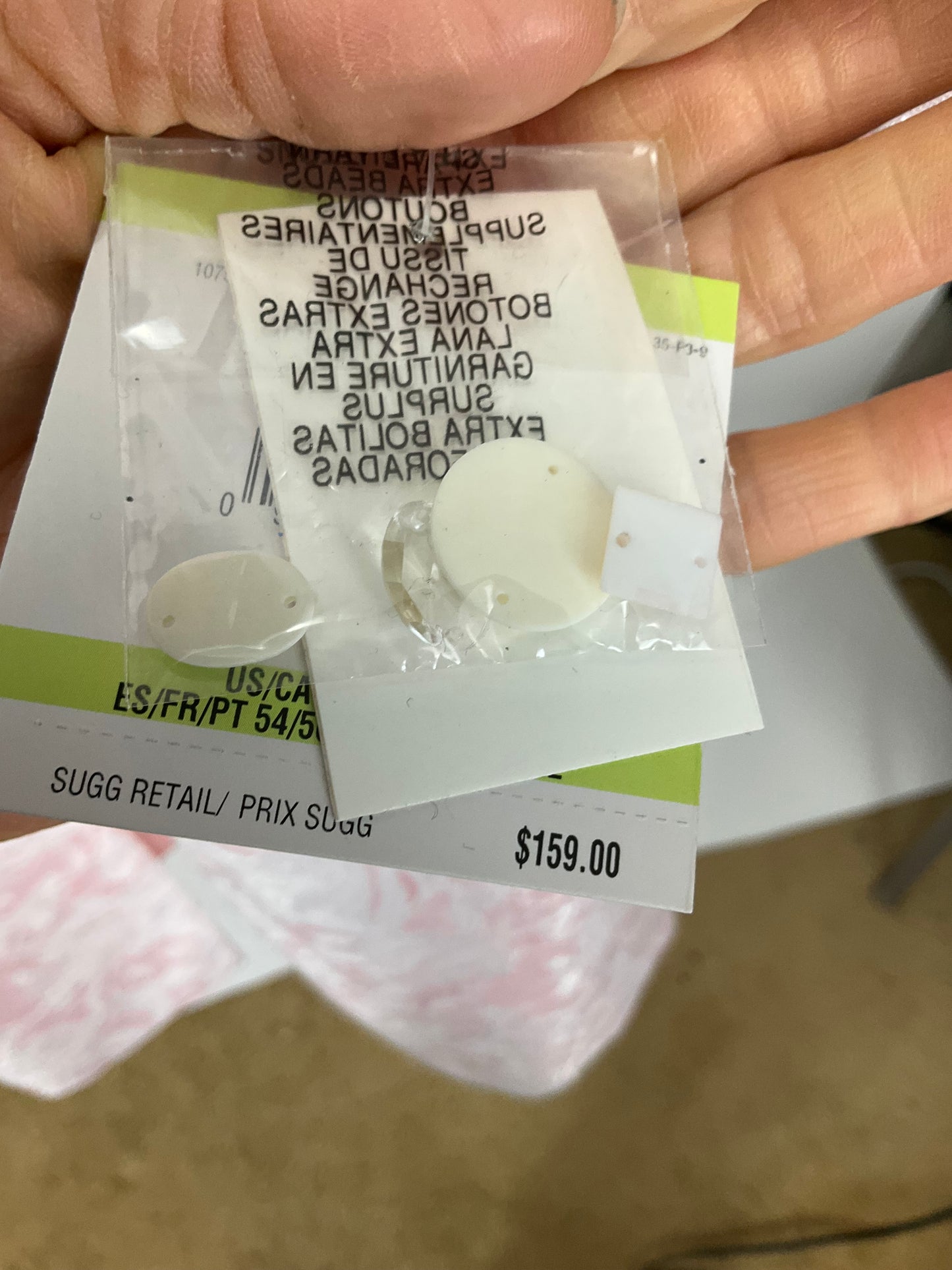 KASPER PINK WHITE BLAZER SZ 18W