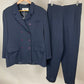 LARRY LEVINE BLUE PANTS SUIT SZ 16