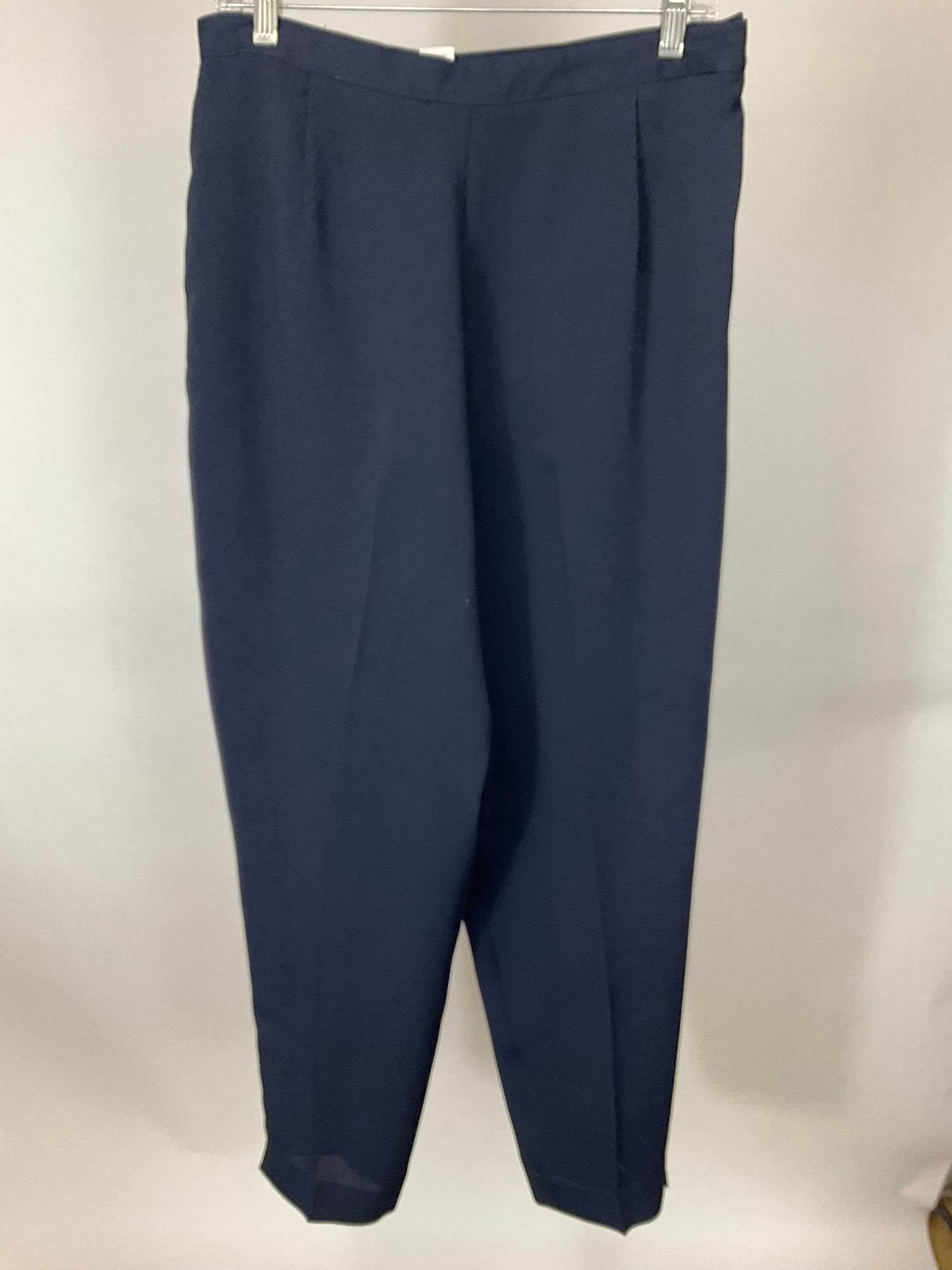 LARRY LEVINE BLUE PANTS SUIT SZ 16