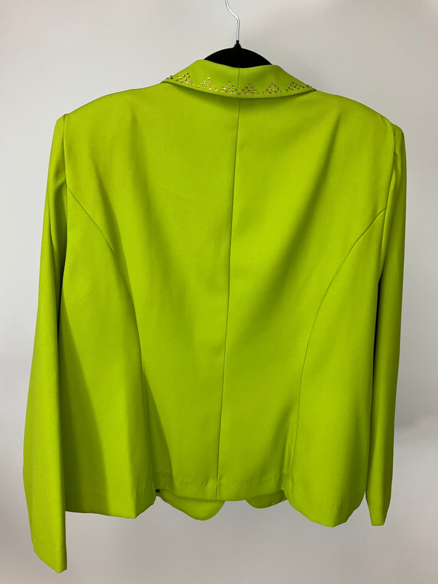 MIDNIGHT VELVET GREEN SKIRT SUIT SZ 20W