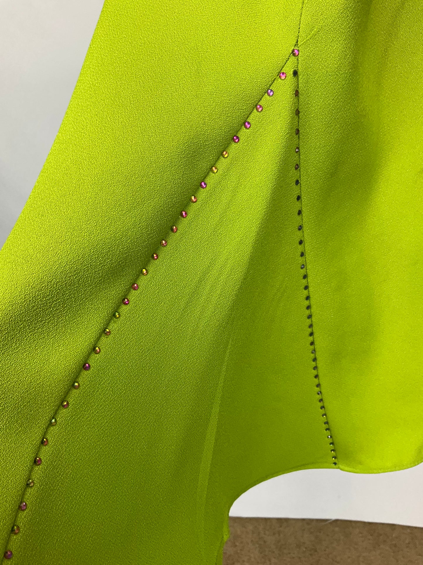 MIDNIGHT VELVET GREEN SKIRT SUIT SZ 20W