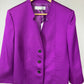 TAHARI RASPBERRY BLAZER SZ 10
