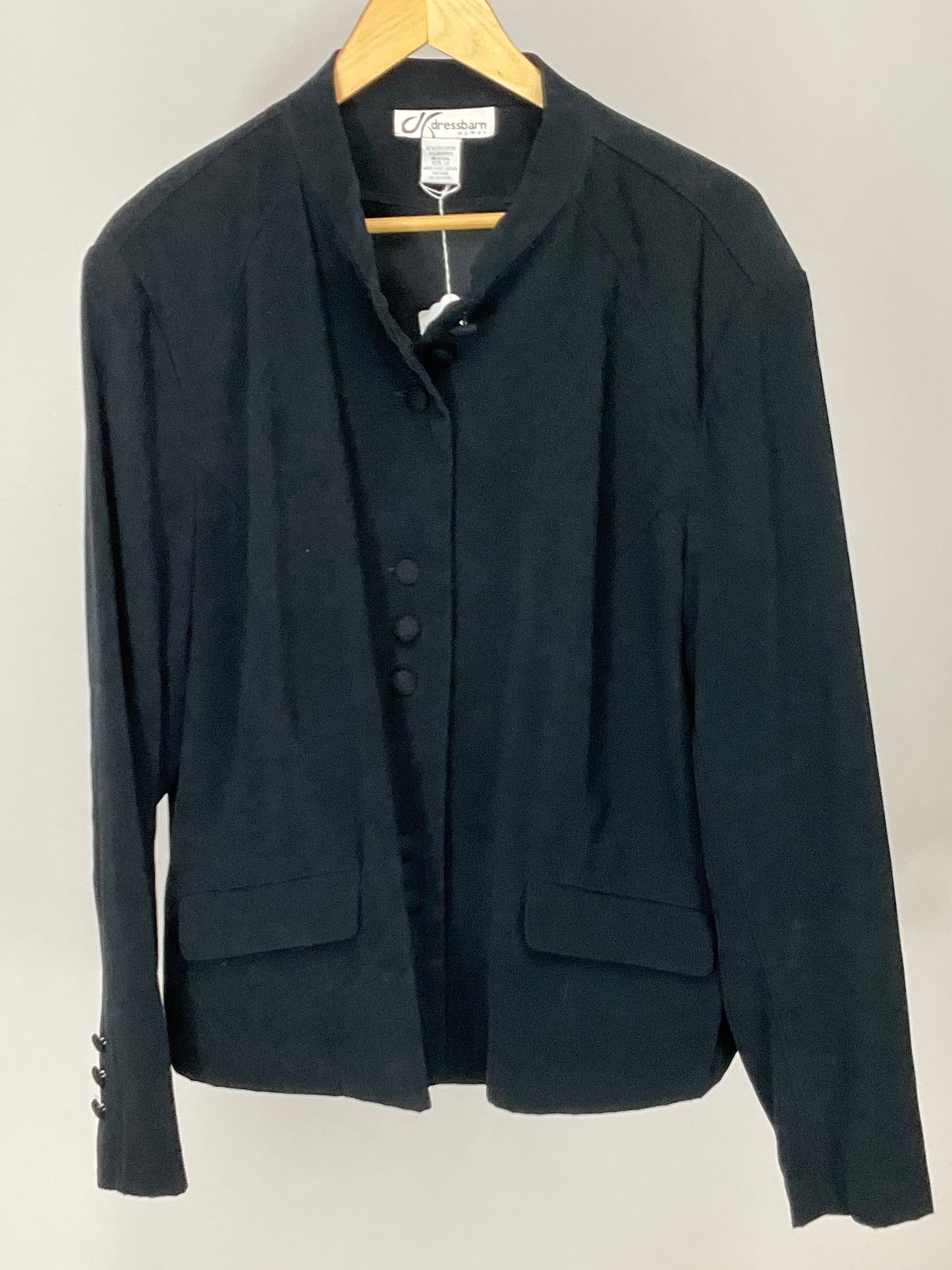 DRESS BARN BLACK BLAZER SZ 2X