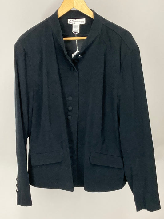DRESS BARN BLACK BLAZER SZ 2X