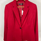 KASPER RED SKIRT SUIT SZ 6
