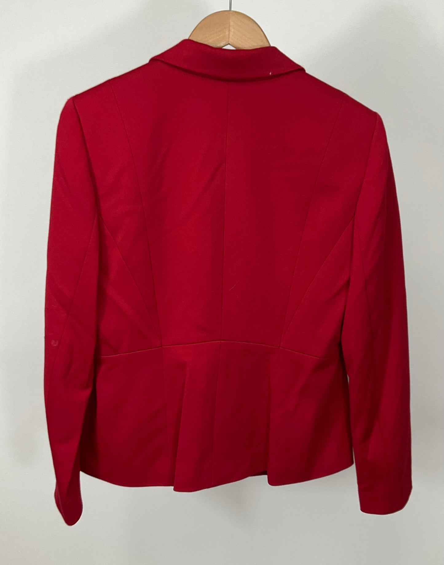 KASPER RED SKIRT SUIT SZ 6