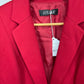 KASPER RED SKIRT SUIT SZ 6