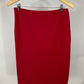 KASPER RED SKIRT SUIT SZ 6