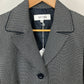 SUIT STUDIO BLUE/WHITE SKIRT SUIT SZ 10