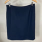 SUIT STUDIO BLUE/WHITE SKIRT SUIT SZ 10