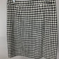 TALBOTS BLACK/WHITE SKIRT SZ 12
