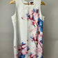VINCE CAMUTO CREAM FLORAL DRESS SZ 8