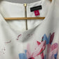 VINCE CAMUTO CREAM FLORAL DRESS SZ 8