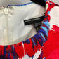 MAGGY LONDON BLUE/RED FLORAL DRESS SZ 0