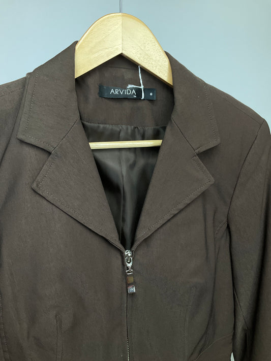 ARVIDA BROWN BLAZR SZ 6