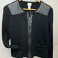 CHICO'S BLACK JACKET SZ 8