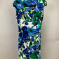 LAUREN BLUE GREEN DRESS SZ 6