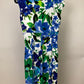 LAUREN BLUE GREEN DRESS SZ 6