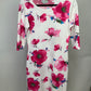 NO BRAND PINK FLORAL DRESS SZ SM