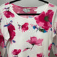 NO BRAND PINK FLORAL DRESS SZ SM