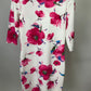 NO BRAND PINK FLORAL DRESS SZ SM