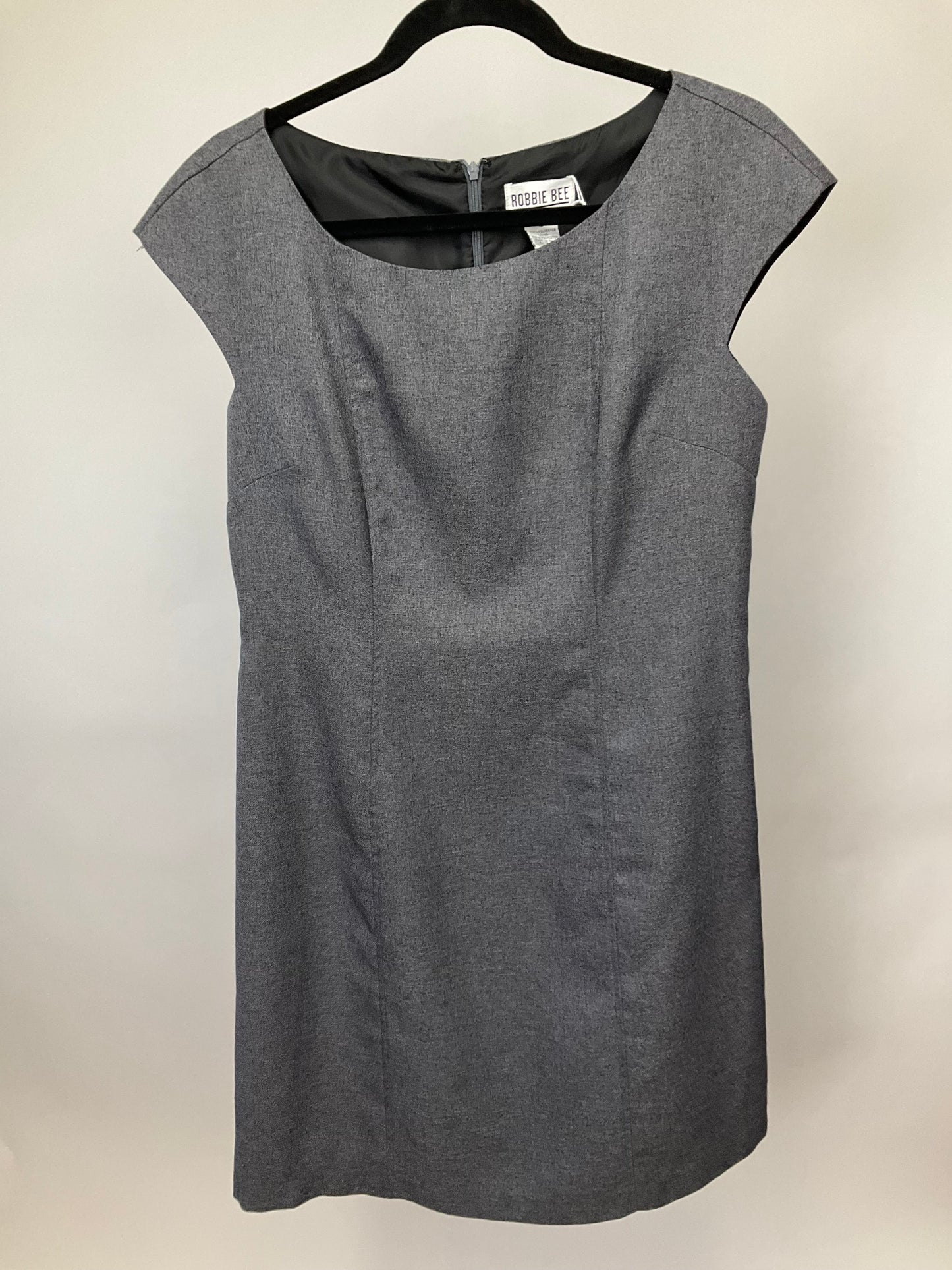 ROBBIE BEE GRAY DRESS SZ 12