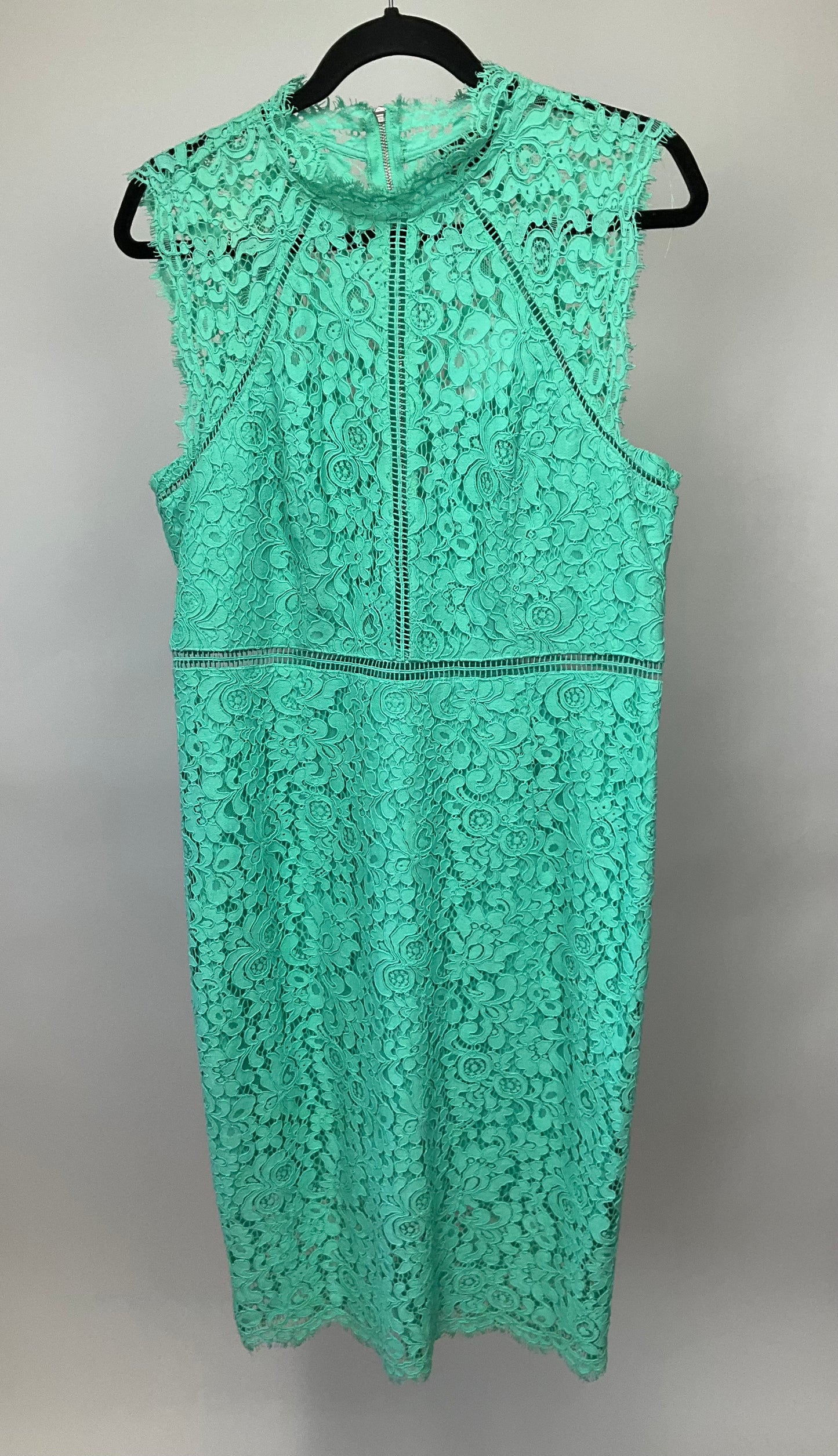 BARDOT GREEN LACE DRESS SZ 12