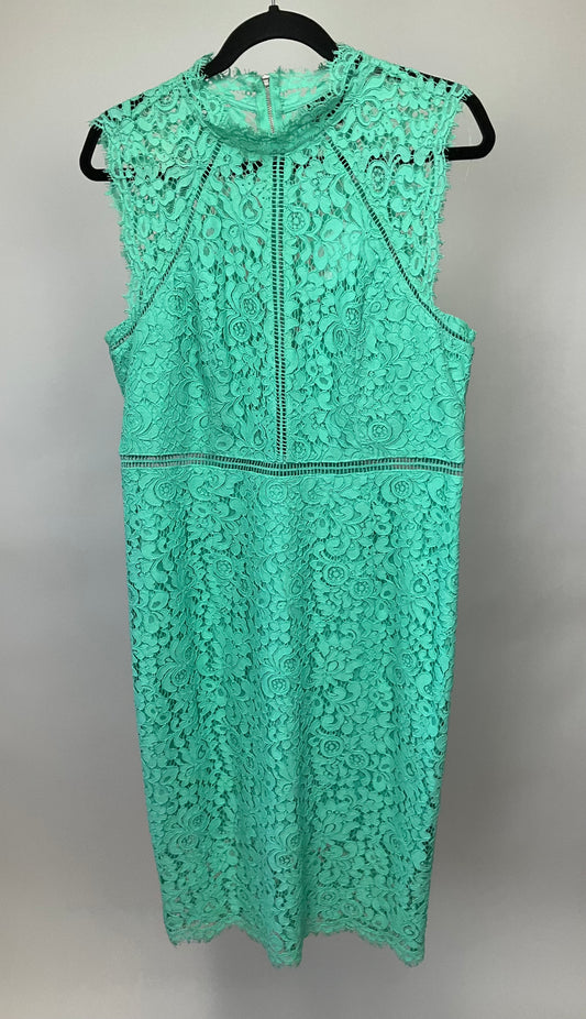 BARDOT GREEN LACE DRESS SZ 12