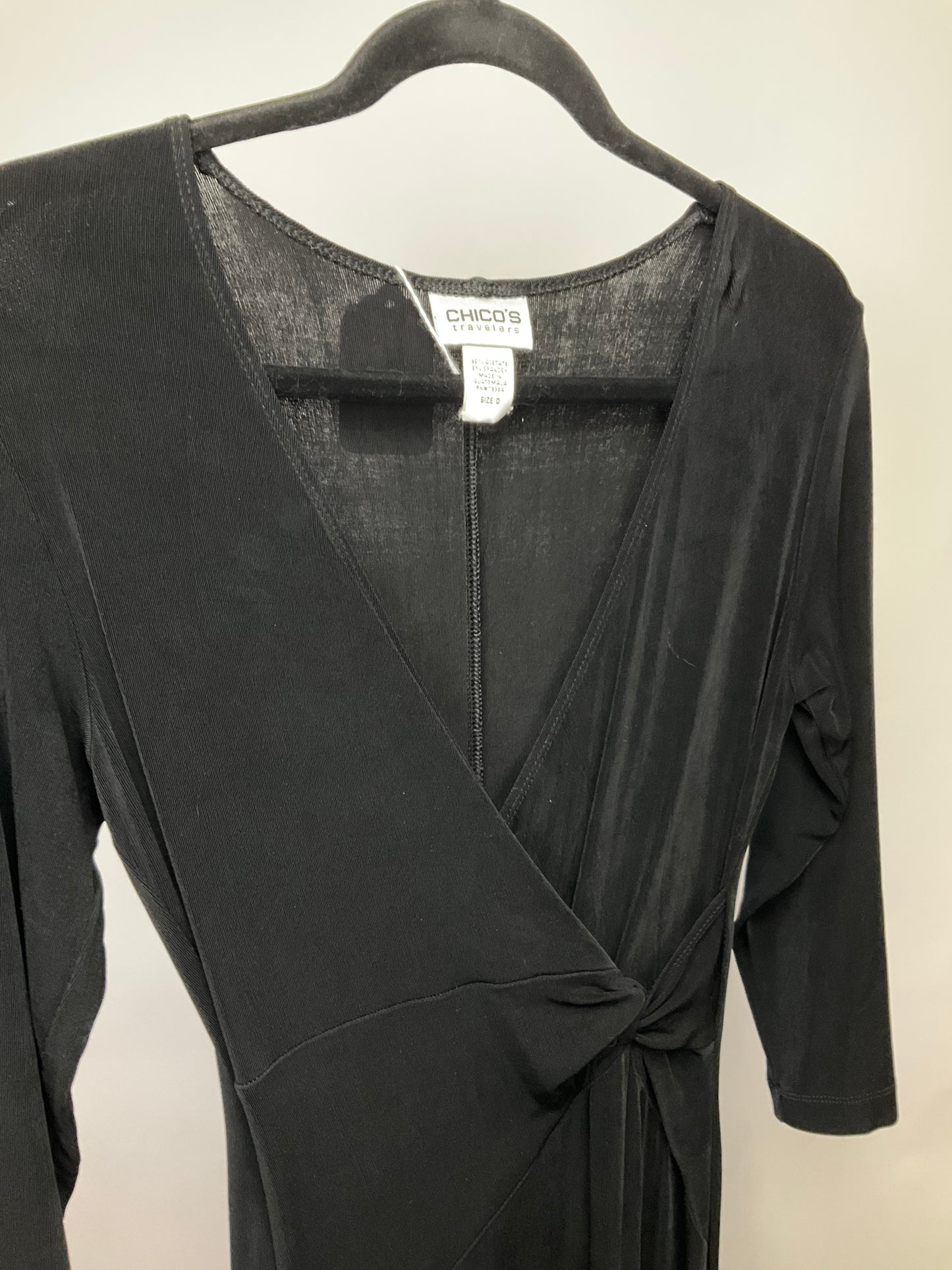 CHICO'S BLACK DRESS SZ 4