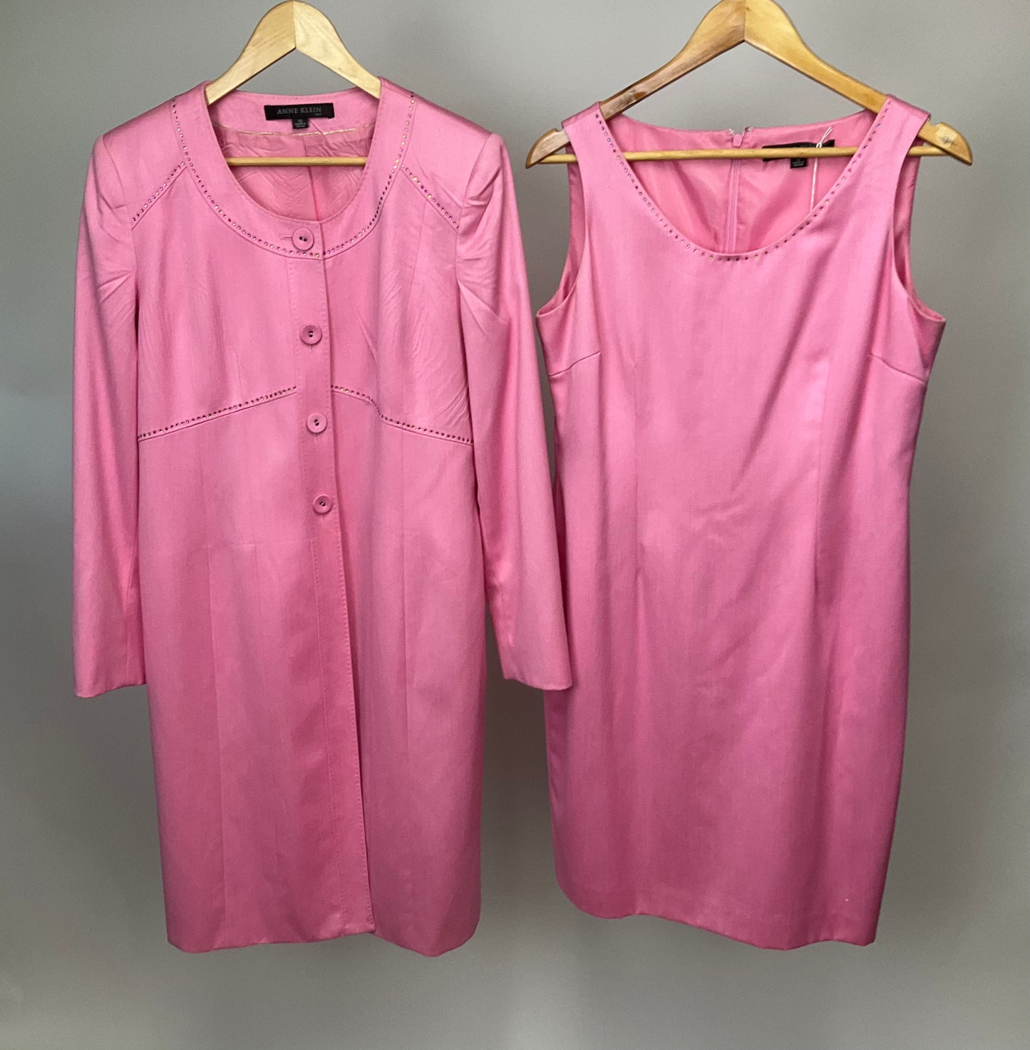 ANNE KLEIN PINK DRESS SUIT SZ 10