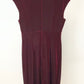 CONNECTED APPAREL WINE DRESS SZ 8