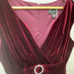 CONNECTED APPAREL WINE DRESS SZ 8