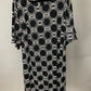 RONNI NICOLE BLACK WHITE DRESS SZ 18W