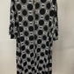 RONNI NICOLE BLACK WHITE DRESS SZ 18W