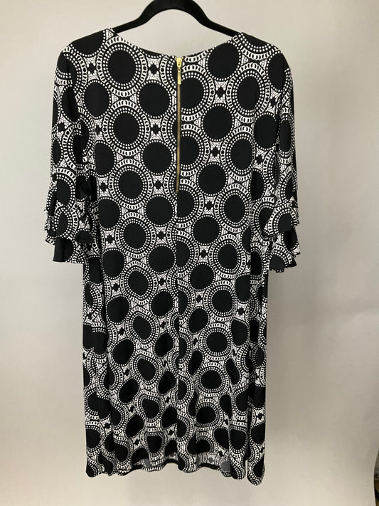 RONNI NICOLE BLACK WHITE DRESS SZ 18W