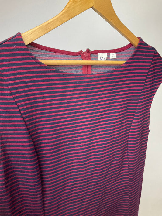 GAP RED/BLUE DRESS SZ 14