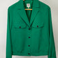 ANN KLEIN GREEN BLAZER SZ 10