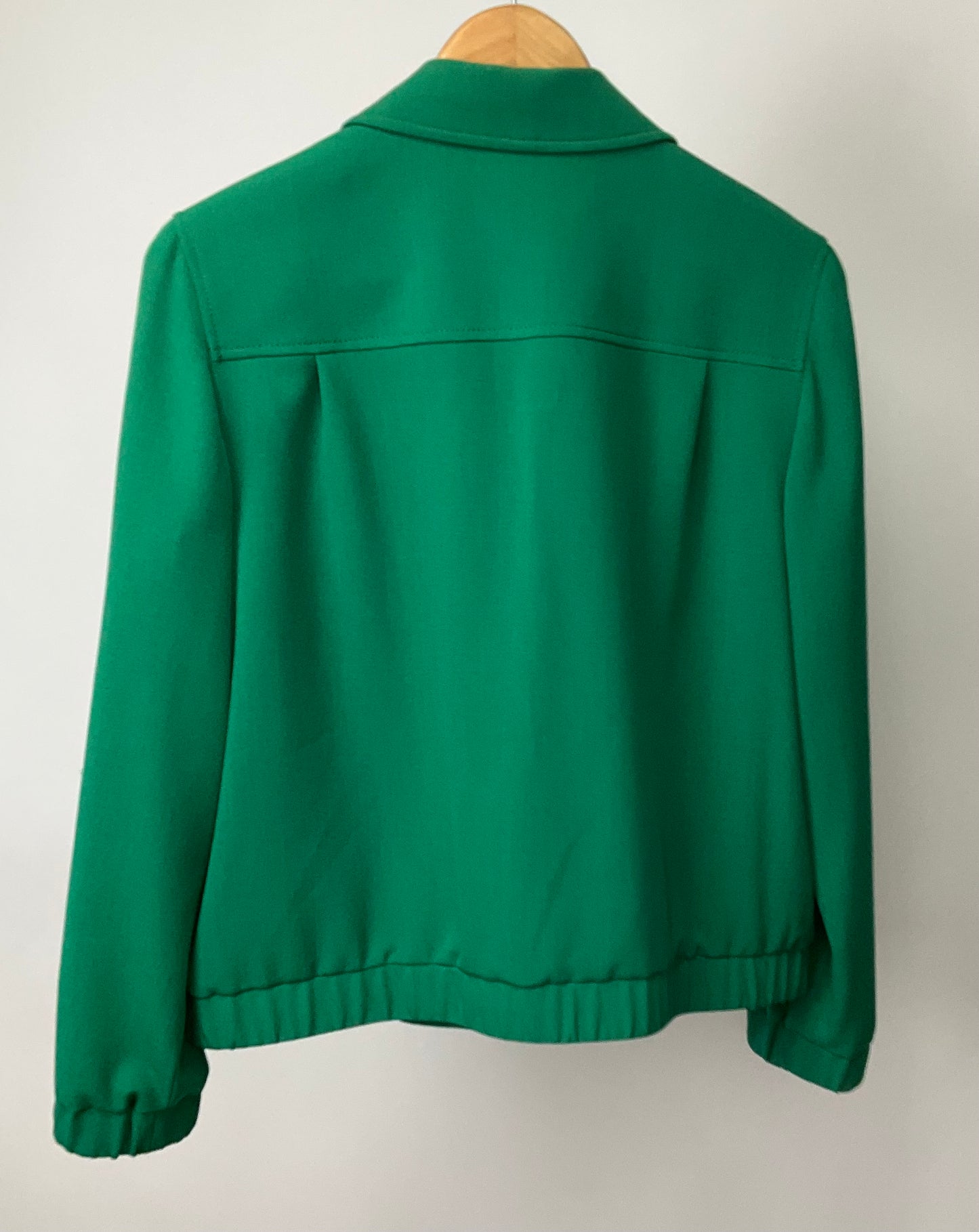 ANN KLEIN GREEN BLAZER SZ 10