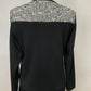 NYGARD BLACK WHITE JACKET SZ M